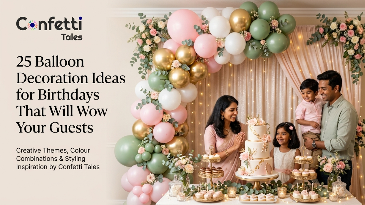 Balloon Decoration Ideas for Birthdays