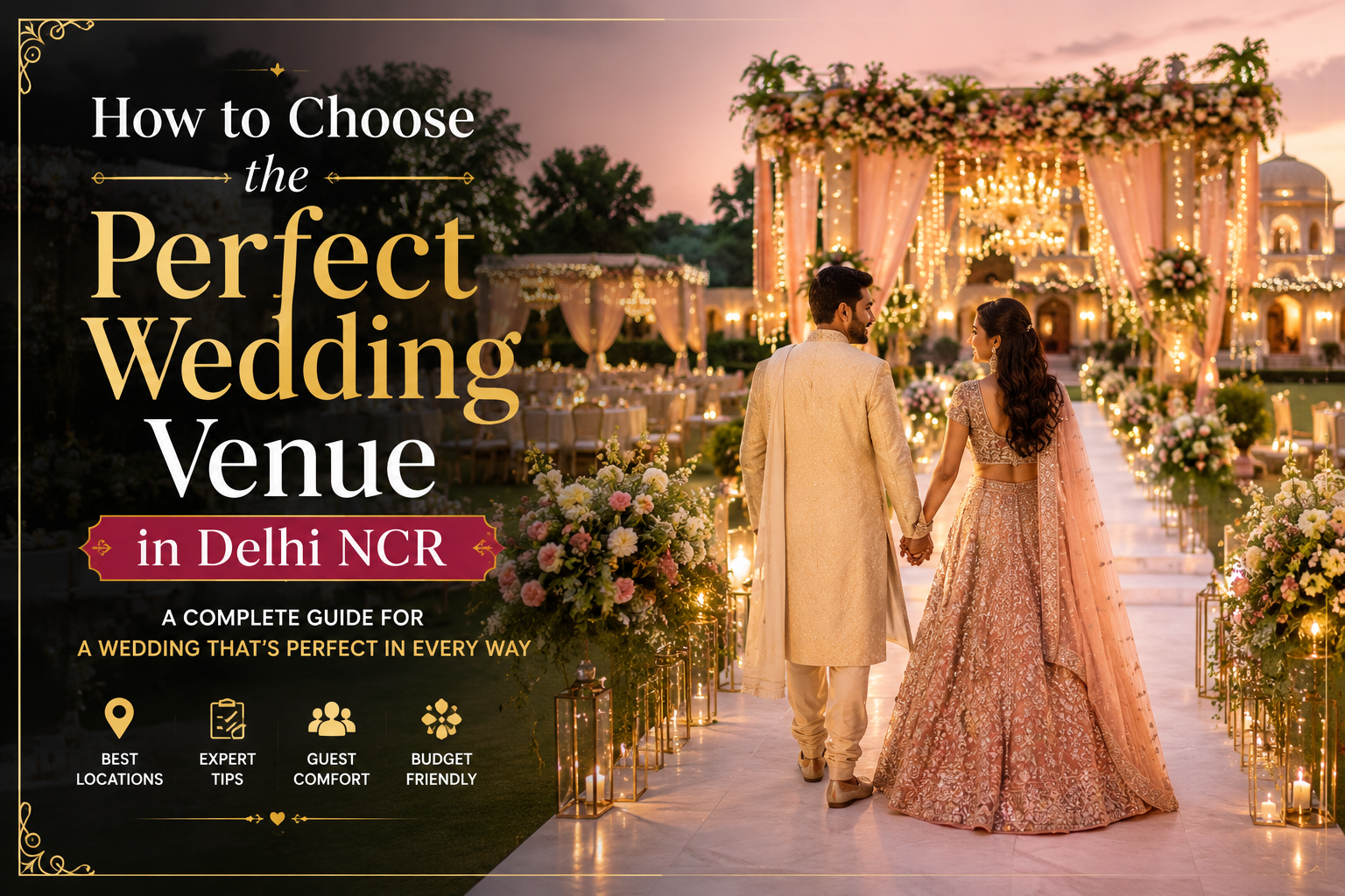 How to Choose the Perfect Wedding Venue in Delhi NCR