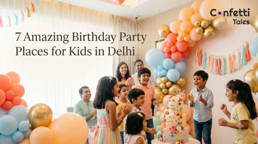 7 Amazing Birthday Party Places for Kids in Delhi